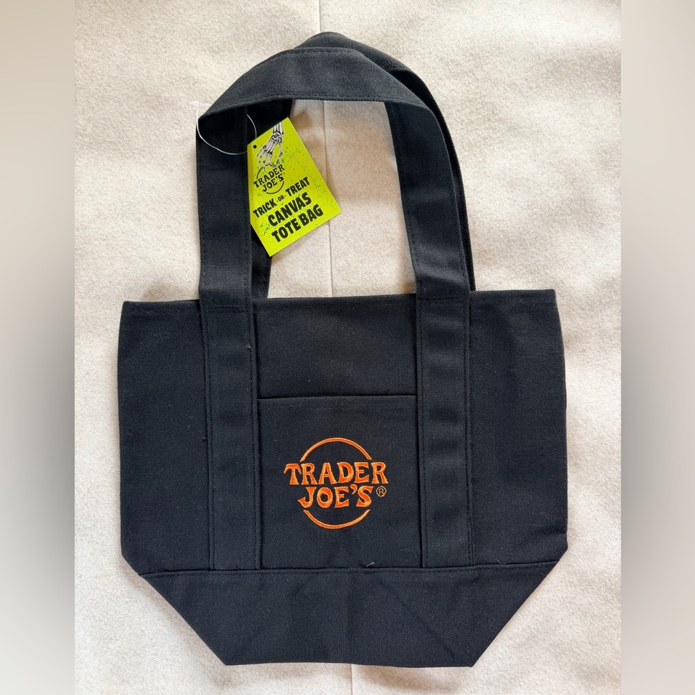 Trader Joe's Black Tote Bag